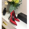 YSL Patent Red Heels 10cm