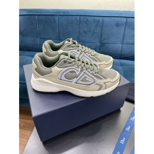 Dior B30 Sneaker Olive Fabric Shoes