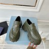 Prada green shoes