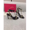 VALENTINO Garavani rockstud black heel