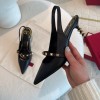 Valentino RockStud Black Heel 7cm