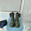 Prada green boots
