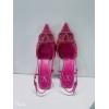 Valentino pink crystal heels