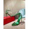 Christian Louboutin So Me 100Green Ankle Strap Heel