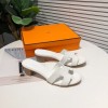 hermes slippers calfskin