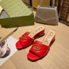Gucci GG Matelasse Black Mules 5cm