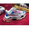 Balenciaga triple S pink + blue