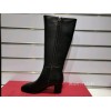 VALENTINO GARAVANI LEATHER TALL BOOTS