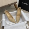 Chanel beige heels
