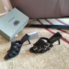 Balenciaga black heeled sandals
