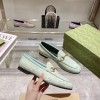 Gucci Maxi Green GG Jordaan loafers