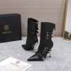 Versace black boots