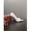 Dolce & Gabbana White Heels 10cm
