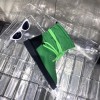 Balenciaga green puffer boots