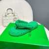 Bottega Veneta green slippers