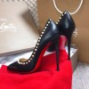 Louboutin stud black heel
