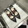 Fendi Slingback Colibri Brown Heels