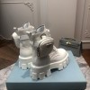 Prada boots white