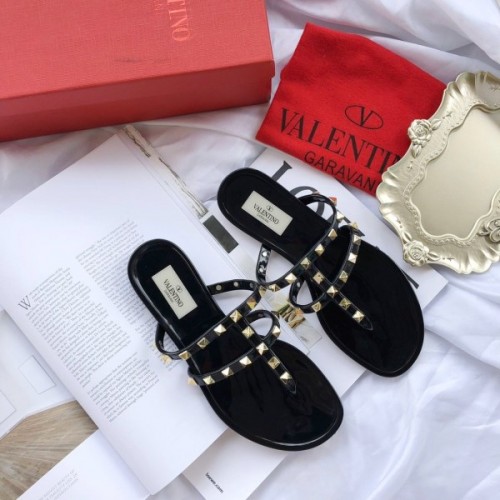 Valentino Slippers Black