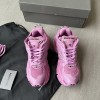 BALENCIAGA pink runner sneakers