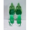 Valentino green crystal heels 7.5cm