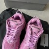 BALENCIAGA pink runner sneakers