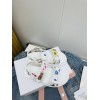 Dior Dioract White Multicolor fabric sandals