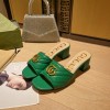 Gucci GG Matelasse Black Mules 5cm