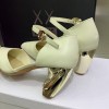 Dior Rhodes White Slingback Heels