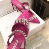 Manolo Blahnik Pink Heeled Sandals