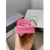 Balenciaga pink slippers