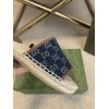 Gucci denim slippers