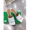 Bottega Veneta Heeled Sandals in White