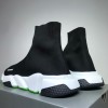 Balenciaga black/green trainer sneaker