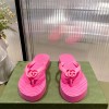 Gucci pink slippers