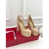 Valentino beige patent high heel