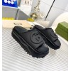 Gucci black flatforms