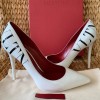 Valentino VLTN White Patent Leather Heels