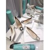 Manolo Blahnik White Heels(2cm/6.5cm/8.5cm/10cm)