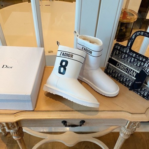 Dior boots white