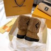 Louis Vuitton brown boots