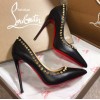 Louboutin stud black heel