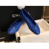 Chanel Blue Flat Espadrilles