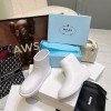 Prada rubber white boots