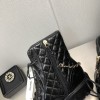 Chanel Black Quilted Chain Boots