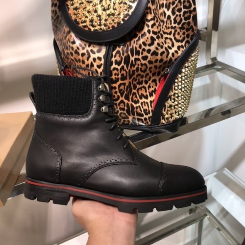 CL leather boots