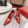 Christian Louboutin Lipstrass Queen Red 100 mm Pump
