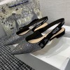 Dior J'Adior Slingback Silver Strass Heels ( 2cm/ 6.5cm/ 9cm)