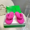 Bottega Veneta pink slippers