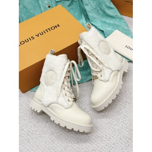 Louis Vuitton Territory Flat ranger boots